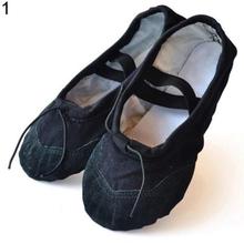 2018 Popular Child Fahion Adult Canvas Ballet Dance Shoes Pointe Dance Gymnastics  Shoes 2024 - buy cheap