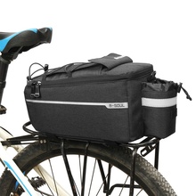 Bicycle Bag Insulated Trunk Pack Cycling Bicycle Rear Rack Storage Luggage Pouch  Reflective MTB Bike Pannier Shoulder Bag 2024 - buy cheap