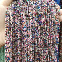 Бусины из натурального камня 2 мм маленькие круглые бусины для самостоятельного изготовления ювелирных изделий браслет ожерелье 15'' 2024 - купить недорого
