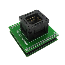 Programador de Chip de alta calidad PLCC32, adaptador de enchufe CNV-PLCC-EP1M32 0324-309 con placa para BIOS PLCC32, 1 unidad, nuevo 2024 - compra barato