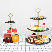 Multi-layer Cake Stand Fruit Tray Kitchen Accessories Dessert Snack Display Stand Fruit Organizer Wedding Decoration Cake Stand 2024 - buy cheap