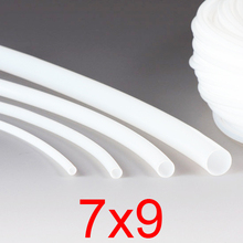 7mm ID 9mm OD 7x9 PTFE tube tubing,polytef HOSE,white 3D printer F4 Corrosion Resistance Polytetrafluoroetylene pipe 2024 - buy cheap