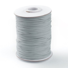 185yard/roll 1.0mm Pandahall Waxed Polyester Cord Gray Stringing Material Findings for DIY Necklace Bracelet Jewelry Making 2024 - buy cheap
