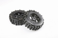 Rovan 5T/5SC Front Knobby Tries Set for 1/5 Scale Gas Rc Baja Tyres Parts 95158 2024 - buy cheap