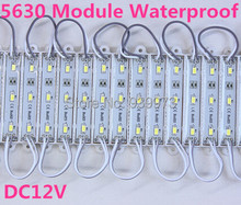 Smd 5630 módulo de luz led smd5630, módulo à prova d'água para letras de sinal, módulo de luz led de propaganda dc12v 0.72w 3 led, frete grátis 2024 - compre barato