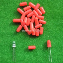 XPT02R Red Caps / Covers for 5mm Grain of Wheat Bulbs LEDs NEW 2024 - buy cheap