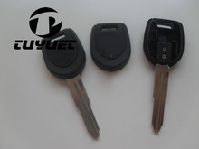 Carcasa de llave transpondedor para Mitsubishi hoja de llave izquierda cubierta de llave de repuesto en blanco 2024 - compra barato