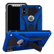 For Samsung Galaxy A6 Plus 2018  Hybrid TPU Rugged Silicone Cover For A9 Star Lite A6 2018 Luxury Armor Shockproof Stand Case 2024 - buy cheap
