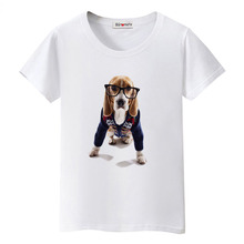 BGtomato sunglass dog cool tshirt brand t shirt women new style t-shirt creative streetwear fashion haut femme cheap sale modis 2024 - buy cheap