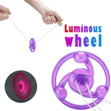 Высокое качество, крутые светодиодные светящиеся колеса, светящиеся Детские праздничные игрушки, подарки для детей A521 2024 - купить недорого