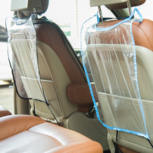 Funda de asiento trasero de coche para niños, alfombrilla de PVC transparente impermeable para Nissan Teana x-trail Qashqai livaro Sylphy 2024 - compra barato
