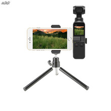 Osmo bolso câmera tripé titular com clipe de telefone móvel suporte para dji osmo bolso câmera cardan acessórios 2024 - compre barato