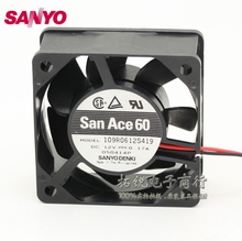 SANYO  new 109R0612S419 6025 60mm 12V 0.17A mute double ball bearing chassis cooling fan for  60*60*25MM 2024 - buy cheap