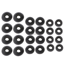 12 Pairs(S/M/L) Soft Black Silicone Replacement Eartips Earbuds Cushions Ear pads Covers For Earphone Headphone Whosale&Dropship 2024 - buy cheap