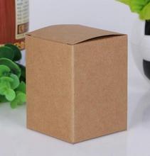 50pcs 13 sizes Kraft Paper cardboard Box for Jewelry gift Candy packaging carton Box gift soap Package Packing paper Box white 2024 - buy cheap