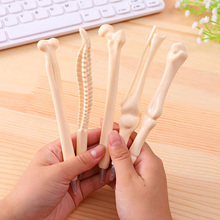 50pcs Kawaii Ballpoint Pen Novelty Bones Ball Pen for School Supplies Stationery Pens Bulk Cute Things Prizes Office Accessories 2024 - buy cheap