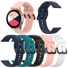 Adjustable Silicone Watchband Bracele For Samsung Galaxy Watch Active R500 Replacement Wacch Bands L/S Size Light And Flexible 2024 - buy cheap