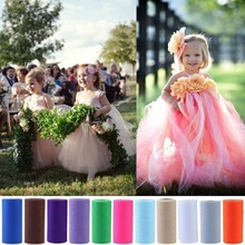 25Yard 15cm Tulle Roll Wedding Decoration Roll Fabric Spool Craft Tulle Fabric Tutu Dress DIY Organza Baby Shower Party Supplie 2024 - buy cheap