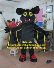 Black Bat BugBat Mascot Costume Adult Cartoon Character Outfit Suit Expo Fair Motexha Spoga Campaign Propaganda zz4541 2024 - buy cheap