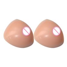 1Pair B Cup (600g) Artificial Silicone Breast Forms Fake Breasts For Crossdresser Postoperative Drag Queen Chest Protective Sets 2024 - buy cheap