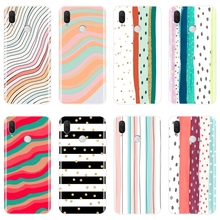 Phone Case For Huawei Nova Smart Lite 2017 Soft Silicone Stripe Art Polka Dot Back Cover For Huawei Nova 2i 2 Lite Plus 3 3I 3E 2024 - buy cheap