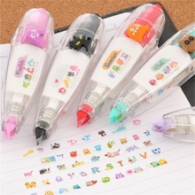 Cute Press Type Decorative Correction Tape Funny Stationery Push Correction Tape For Students Gifts 2024 - buy cheap