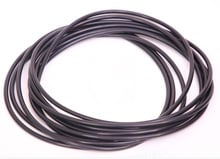 40pcs 1mm Wire diameter black Nitrile Butadiene Rubber NBR ring waterproof insulation rubber band 10mm-14mm Outer diameter 2024 - buy cheap