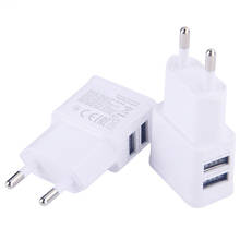 5V2.1A US EU Plug 2 Dual USB Charger Power Adapter For Charger Samsung S6 S5 S4 S3 Note for iPhone 5s 4s 6plus for HTC Sony 5V 2024 - buy cheap