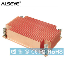 ALSEYE 1U Server CPU Cooler Pure Copper Heatsink Passive Cooling for Sever Computer Processor 2024 - buy cheap