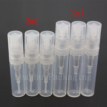 2ml 3ml 5ml Empty Mini Perfume Mist Spray Plastic Bottle , Sample Pen Bottle,Small Perfumes Atomizer 2cc Sprayer Vial Container 2024 - buy cheap