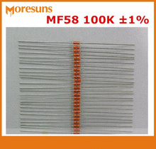 Fast Free ship 100pcs/lot NTC glass sealed type thermistor (axial) MF58 100k 1% 3950FB ntc thermistor 2024 - buy cheap