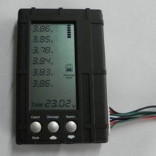 Equilibrador de batería li-po LCD, medidor de voltaje y descargador, RC 2s-6s, 3 en 1, 2 uds. 2024 - compra barato