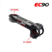 2017 EC90 road bike stem mountain bicycle MTB cycling riser handlebar stem 31.8mm -28.60mm 70 to 120MM Bicycle Accessories 2024 - buy cheap