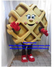 Waffle JM Smucker Wafer Mascot Costume Adult Cartoon Character Outfit Suit Leaflet Distribution Social Performance zx490 2024 - buy cheap