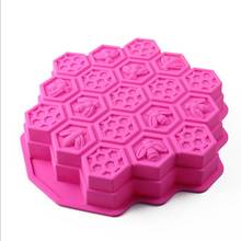 Honeycomb Cake Mold Mould Fondant Molds Silica Gel Hot Sale New Baking Biscuits Silicone Silicone Rubber PRZY Eco-friendly 2024 - buy cheap