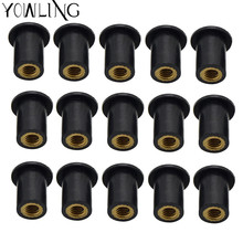 YOWLING High Quality Metric Rubber Rubber Well Nuts Blind Fastener Windscreen Wellnuts Rivet Fishing Kayak Accessory 2024 - buy cheap