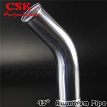 45 Degree 70mm 2.75" inch Aluminum Intercooler Intake Pipe Piping Tube hose 2024 - buy cheap