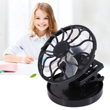 Electric Mini Clip-on Solar Fan Air Conditioner Cooling Cell Fan for Travel Camping Hiking Cooling Outdoor Fishing Air Cooler 2024 - buy cheap