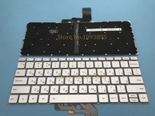Original NEW Russian keyboard For Xiaomi MI Air 13.3 inch 9Z.ND7BW.001 MK10000005761 Russian keyboard Backlit Silver 2024 - buy cheap