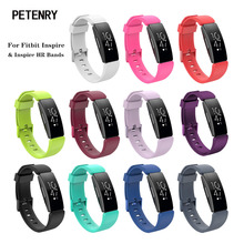 Correa para Fitbit Inspire HR, pulsera de silicona de repuesto para Fitbit Inspire, correa para Fitbit Inspire HR, accesorios 2024 - compra barato