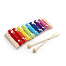 8 Scales Xylophone Baby Infant Toy Musical Instrument Puzzle Toys Musical Musical Instruments Children's Gifts 2024 - buy cheap