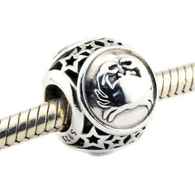 Autumn Collection Authentic 925 Sterling Silver bead Cancer Star Sign Charm Fit Original Pandora Charms Bracelet Au006 2024 - buy cheap