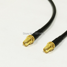 New  SMA Female Jack   Connector Switch SMA Female Jack  Convertor RG58  Wholesale  Fast Ship 50CM 20"Adapter 2024 - buy cheap