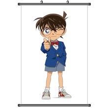 Japanese Anime Detective Conan Case Closed Conan Edogawa & Jimmy Kudo Home Decor Wall Scroll Poster Decorative Pictures 2024 - buy cheap