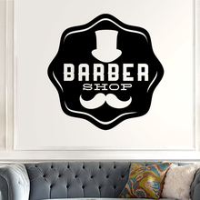 Barbershop Sticker Bread Decal Customized Vinyl Wall Art Decor Windows Decoration Haircut Shavers Glass Barber Shop Decals 2024 - buy cheap