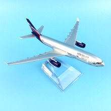 FREE SHIPPING AEROFLOT RUSSIAN AIRLINES AEROPLANE MODEL AIRBUS A330 AIRPLANE 16CM METAL ALLOY DIECAST 1:400 AIRPLANE MODEL TOYS 2024 - buy cheap