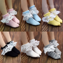 New 1 Pair Blyth Doll Short Socks fit for Licca, Azone, Redberry, Momoko, Barbies Lacy Socks Doll Clothes Accessories 2024 - buy cheap