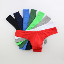 8Pcs/Lot Men's Sexy Gay Underwear Thongs and G Strings Low Rise Male Lingerie Bikinis Penis Bulge Pouch Underpants 2024 - buy cheap