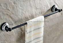 Oil Rubbed Bronze Wall-mounted Towel Rails Single Towel Bars Towel Racks Towel Holder Bathroom Accessories Bba057 2024 - buy cheap