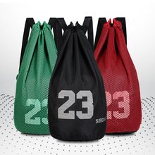Large Size Mesh Waterproof Basketball Volleyball Soccer Football Outdoor Sports Backpack  Sling Bag Shoulder Bag 2024 - buy cheap